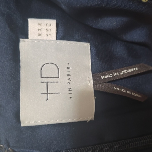 “HD IN PARIS” ANTHROPOLOGIE Metallic Jacquard Top 4 - Picture 3 of 9